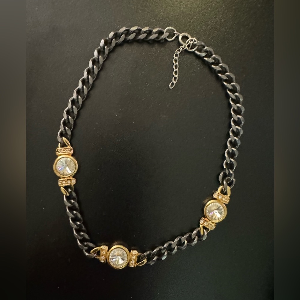 Vintage elegant necklace. 35 years old. Looks like new.  worn only two times.